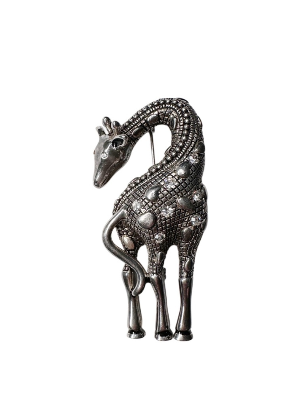 5/$25 😻 Premier Designs Silver Giraffe Brooch